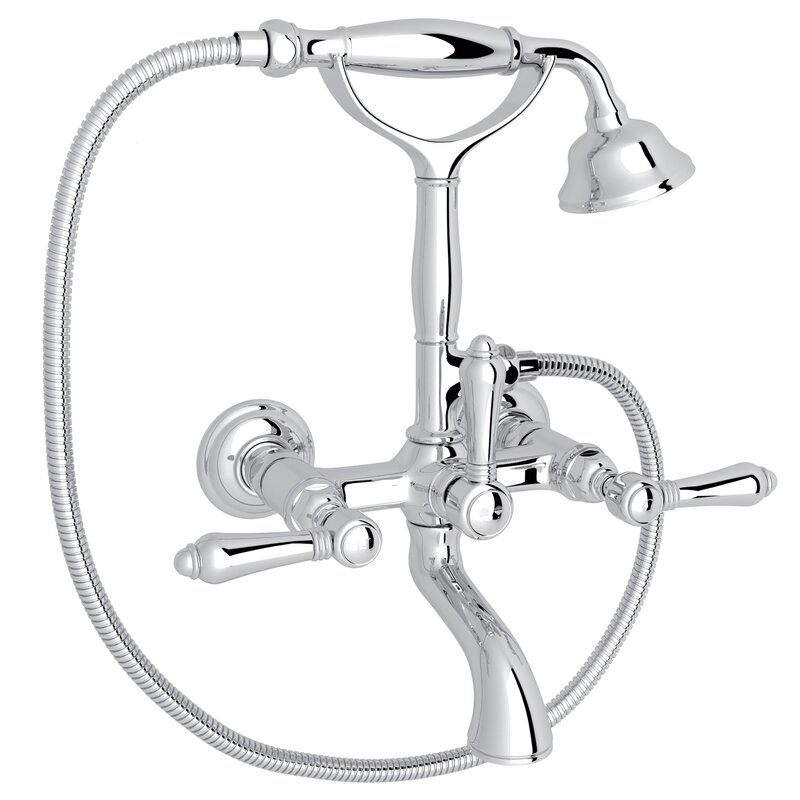 Rohl® Exposed Wall Mount Tub Filler | Wayfair